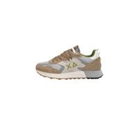 SUN68 Baskets basses pour homme en polyester Z45116, Beige foncé., 45 EU