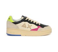 Sun68 - Baskets Blancs Sales Colorés - Homme - Chaussures - Multicolore - Taille: 45 EU