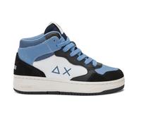 SUN68 Baskets Boy's Big Basket Evo Mid (Kid) Z45350K Couleur 11 Noir, 11 noir., 34 EU