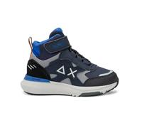 SUN68 Baskets Boy's Niki 2.0 Winter Mid (Baby) Z45321B Couleur 07 Navy Blue, 07 Bleu marine, 27 EU