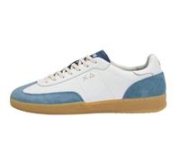 SUN68 Baskets California Sun Leather Blanc Avio, multicolore, 41 EU