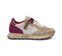 Sun68 - Baskets Casual Vintage Beige Femme - Femme - Chaussures - Beige - Taille: 39 EU