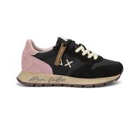Sun68 - Baskets Casual Vintage Noir Tissu Femme - Femme - Chaussures - Noir - Taille: 37 EU