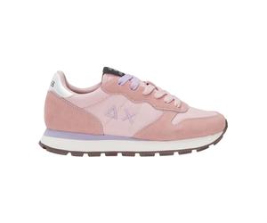 Sun68 - Baskets Décontractée en Cuir et Tissu Rose - Femme - Chaussures - Rose - Taille: 37 EU