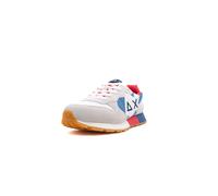SUN68 Baskets 'Jaki' bleu / gris / rouge / blanc, Taille 37