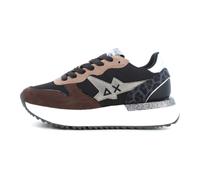 Sun68 - Baskets Noires Mix Matière Stargirl - Femme - Chaussures - Multicolore - Taille: 36 EU