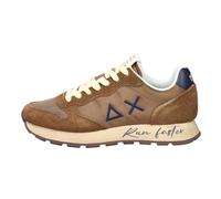 SUN68 Baskets Tom Vintage en Nylon et Suede Renard Homme, marron, 43 EU