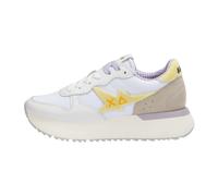 Sun68 - Big Stargirl Spongee Logo - Femme - Chaussures - Blanc - Taille: 38 EU