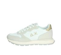 SUN68 Femme Ally Gold Silver Shoe, Bianco, 37 EU
