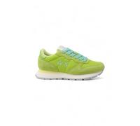 SUN68 Femme Ally Solid Nylon Shoe, Lime, 39 EU
