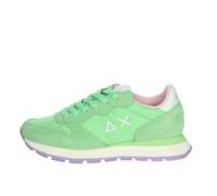 SUN68 Femme Ally Solid Nylon Shoe, Verde Menta, 40 EU