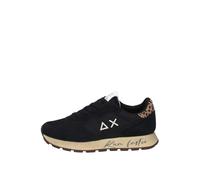 SUN68 Femme Ally Vintage Sneaker, Schwarz, 39 EU
