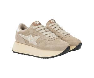 Sun68 Femme Basse Sneaker, Beige, 38 EU