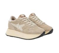 SUN68 Femme Basse Sneaker, Beige, 40 EU
