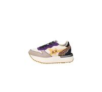 Sun68 Femme Basse Sneaker, Cremeweiß, 38 EU