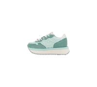 SUN68 Femme BIG STARGIRL Canvas Shoe, Acqua, 37 EU