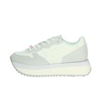 SUN68 Femme BIG STARGIRL Canvas Shoe, Bianco Panna, 36 EU