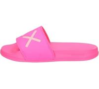 SUN68 Femme Slippers Logo Sandal, Fuxia Fluo, 38 EU