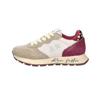 SUN68 Z45207 Ally Vintage Beige Chaussures de sport pour femme en daim et tissu, beige, 39 EU