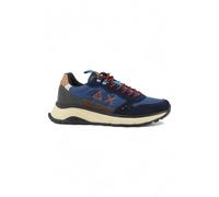 Sun68 - Fire and Camping Baskets - Homme - Chaussures - Bleu - Taille: 40 EU
