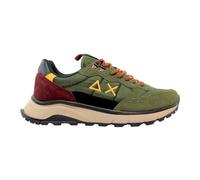 Sun68 - Fire & Camping Baskets - Homme - Sport - Vert - Taille: 44 EU