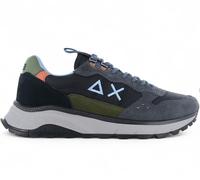 SUN68 Fire & Camping - Hommes Sneaker Noir Z45130-11 Loisirs Extérieur