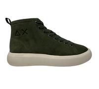 SUN68 Homme BIG Boy MIDI Suede Sneaker, Dunkles Militär, 44 EU