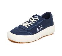 Sun68, Homme, Chaussures, Bleu, Taille: 42 EU Big Canvas Chaussures
