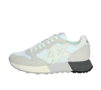 SUN68 Homme Jaki 2.0 Bicolor Shoe, 01 Bianco/Bianco, 44 EU