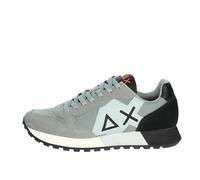 SUN68 Homme Jaki Solid Sneaker, Grau Schwarz, 43 EU
