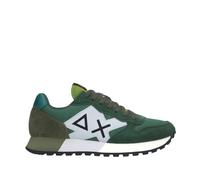 Sun68 Homme Jaki Solid Sneaker, Grün Grau, 41 EU