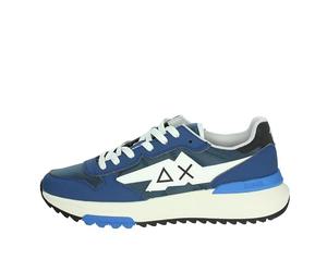 SUN68 Homme Niki 2.0 Solid Shoe, Navy Blue, 44 EU
