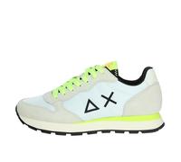 SUN68 Homme Tom Fluo Shoe, Bianco, 41 EU