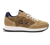 SUN68 Homme Tom Vintage Sneaker, Beige, 41 EU