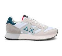 SUN68 Hommes Chaussures Jaki 2.0 Solid Code Z36115-01 Blanc, Blanc, gris, bleu., 43 EU