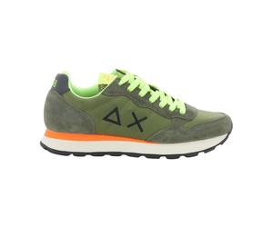 Sun68 - Khaki Fluo Baskets - Homme - Chaussures - Vert - Taille: 42 EU