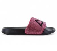SUN68 Mules Logo Strass - Femmes Sandales Diapositives Sandales de Plage, Neuf
