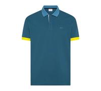 Sun68 - Polo 3 Color Way S/S - Homme - Tops - Bleu - Taille: S