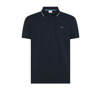 SUN68 T-Shirt bleu marine / blanc, Taille XXXL