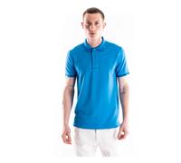 Sun68 - Polo avec logo brodé - Homme - Tops - Bleu - Taille: L