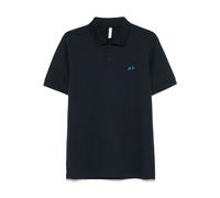 Sun68 - Polo Bleu à Manches Courtes - Homme - Tops - Bleu - Taille: M