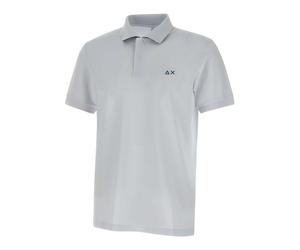 Sun68 - Print Under Collar Polo - Homme - Tops - Blanc - Taille: M