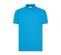 Sun68 - Small Stripe Polo On Collar S/S - Homme - Tops - Bleu - Taille: 3XL