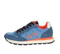 SUN68 Sneaker Running Tom Fluo Suede/Nylon Avio US24SU12 Z34102 40
