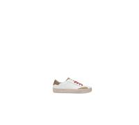 Sun68 - Street Leather Baskets - Homme - Chaussures - Blanc - Taille: 44 EU