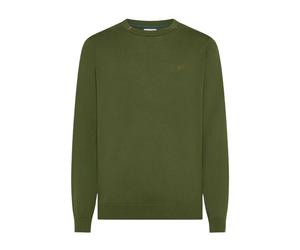 Sun68 - Sweater Basic L/S - Homme - Sweatshirts et sweats à capuche - Vert - Taille: M