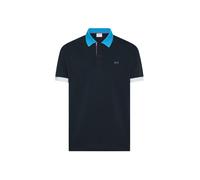 Sun68 - Polo 3 Color Way S/S - Homme - Tops - Bleu - Taille: S