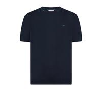Sun68 - T-Shirt Sweater Basic S/S - Homme - Tops - Bleu - Taille: M