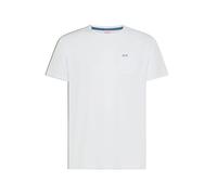 SUN68 T-Shirt 'T36101' blanc, Taille L