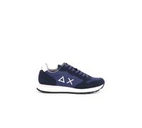 Sun68 - Tom Baskets Bleu Uni - Homme - Chaussures - Bleu - Taille: 44 EU